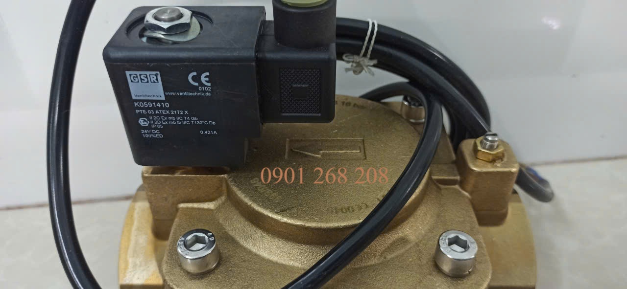 van dien tu GSR DN50 thuong dong 24VDC phong no K0591410